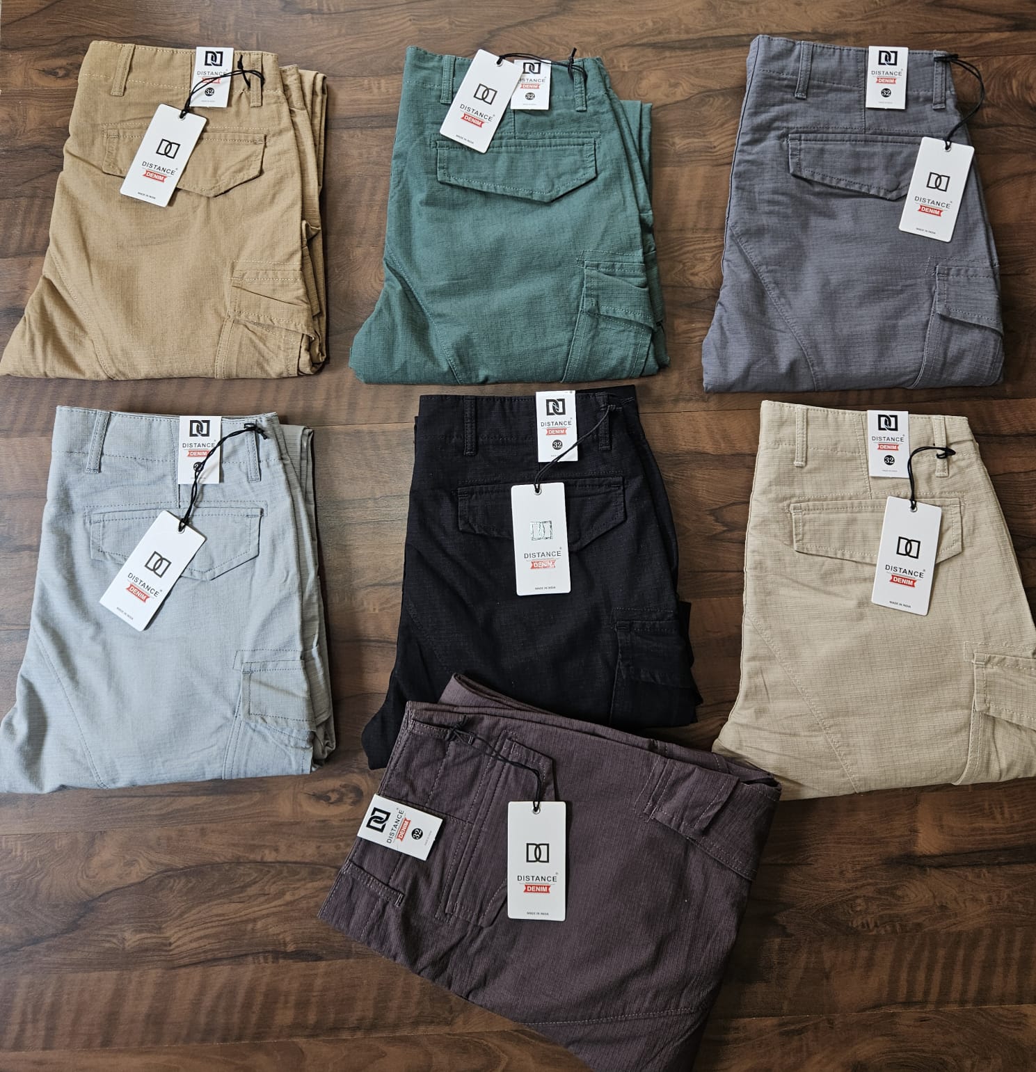 6 POCKET HOLYWOOD CARGO  DISTANCE DENIM®️