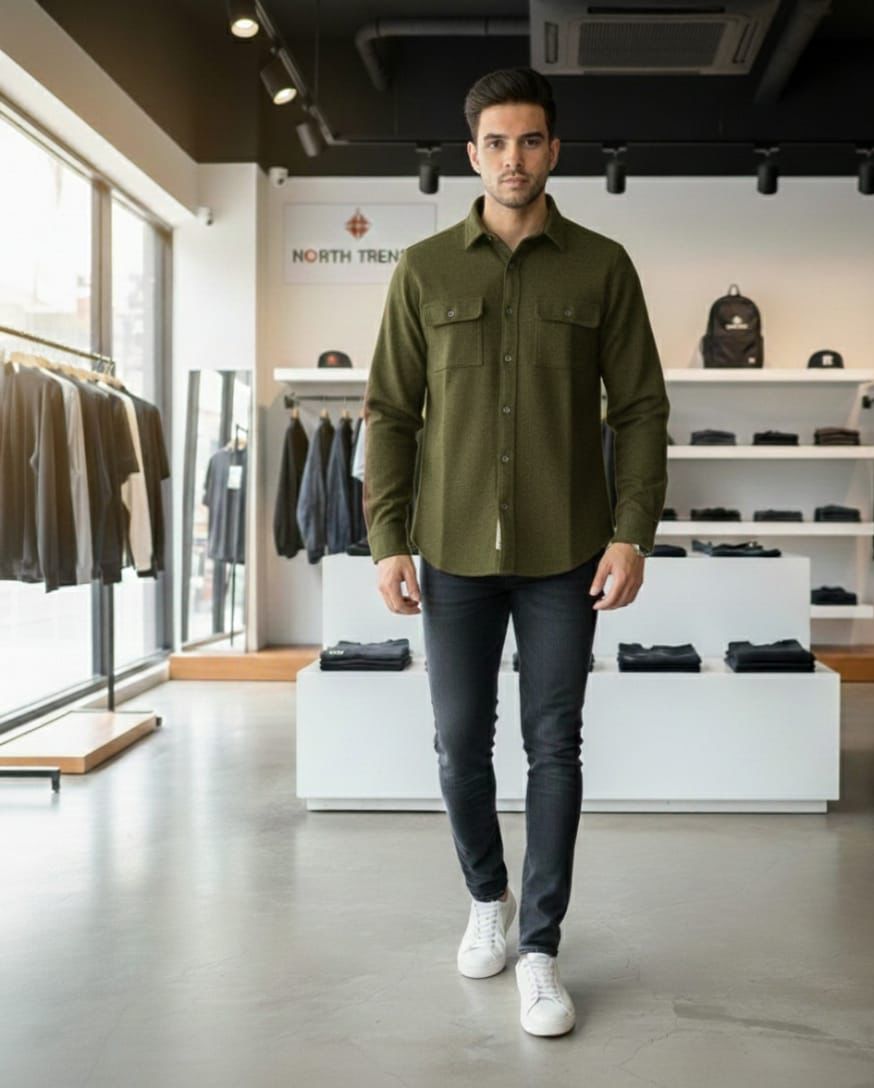 CARGO POCKET SHIRT NORTH TRENDZ ®️