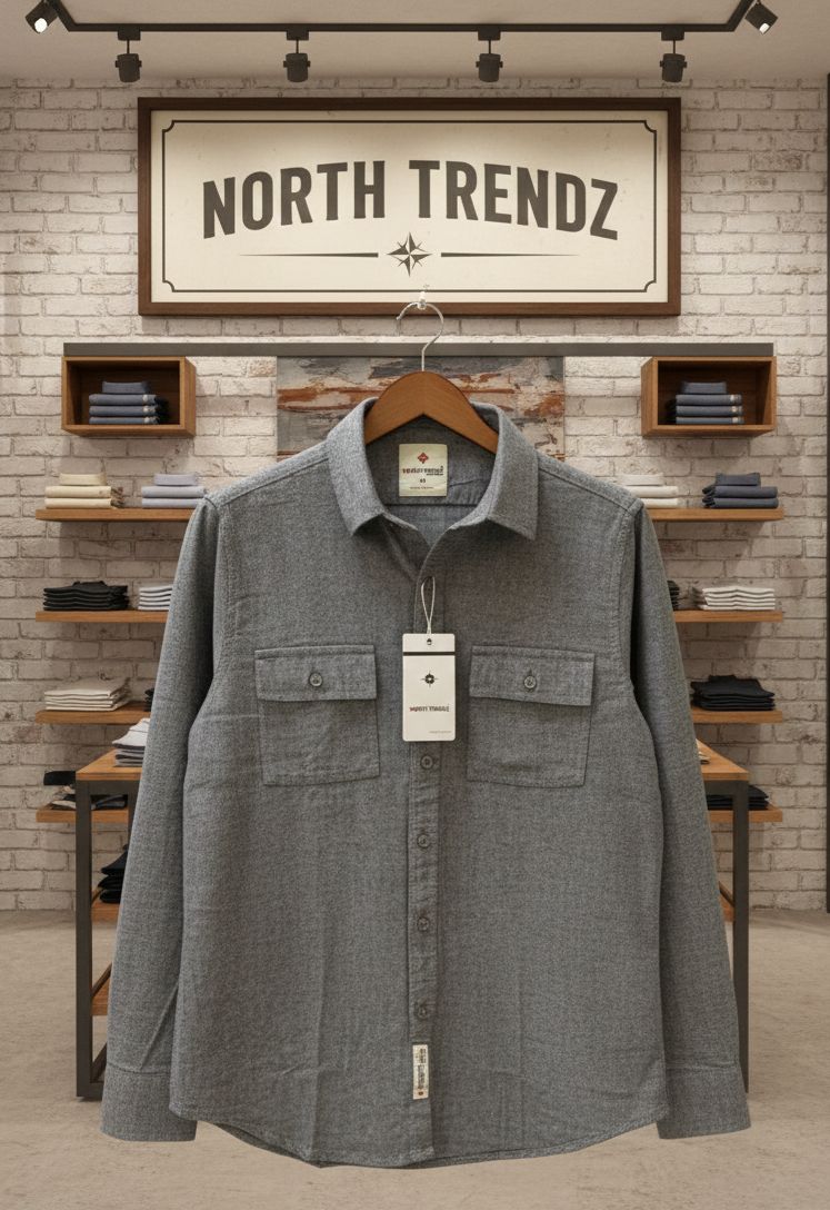 CARGO POCKET SHIRT NORTH TRENDZ ®️