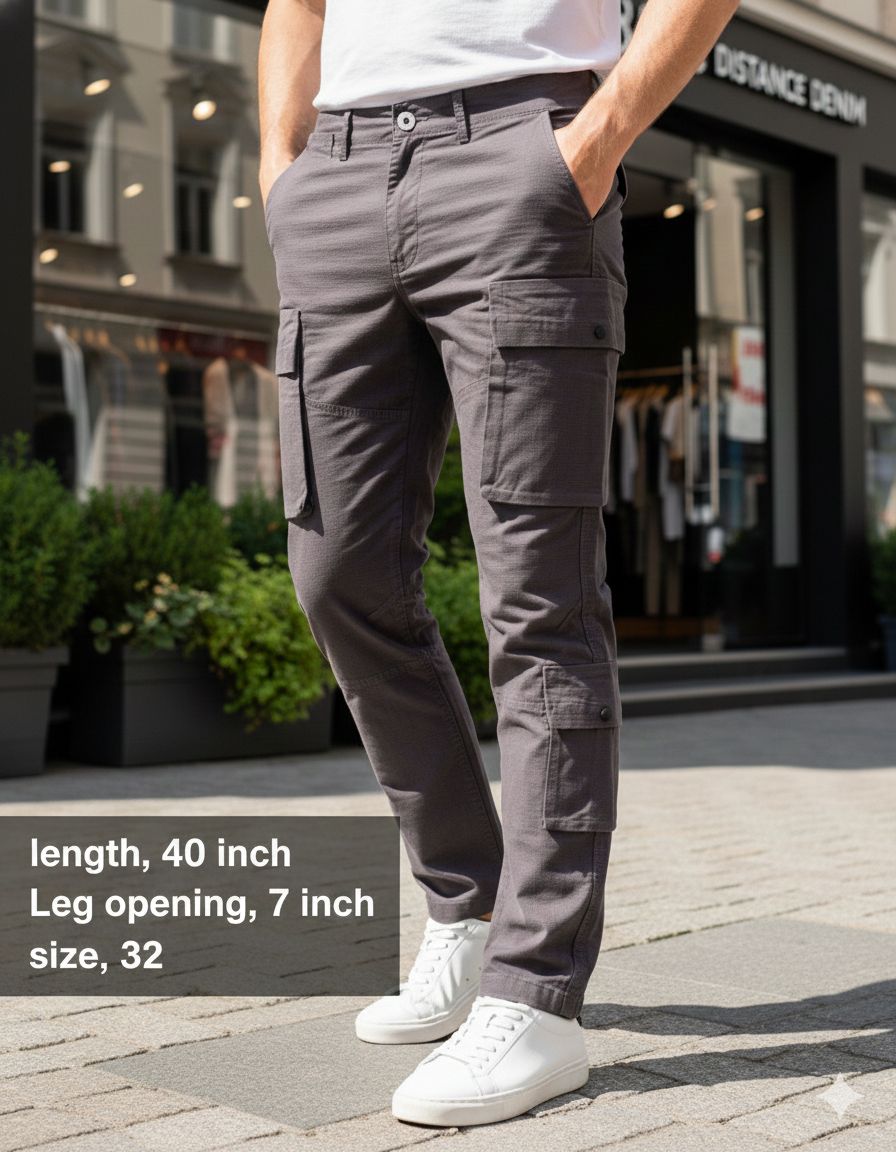 HOLYWOOD 6 POKET CARGO DISTANCE DENIM ®️