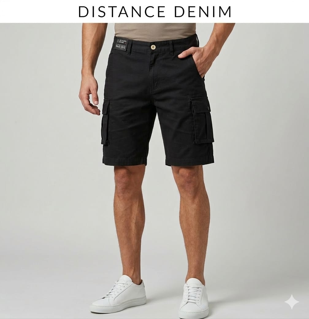 CARGO SHORTS DISTANCE DENIM ®️