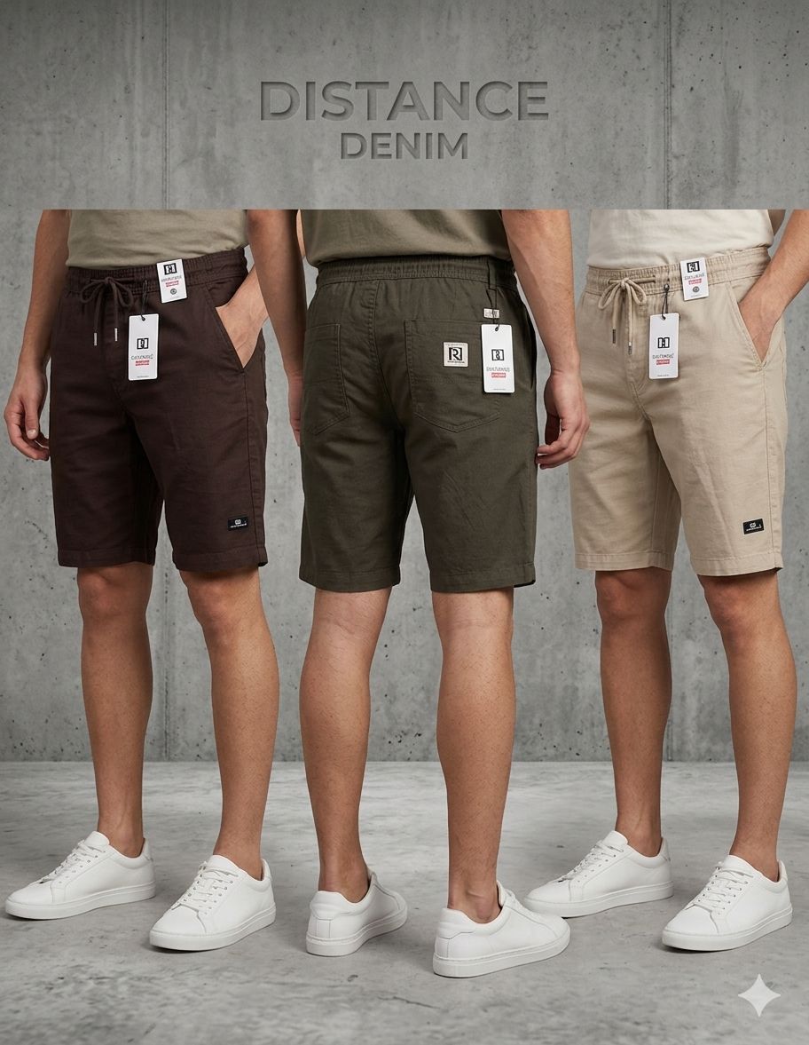 SHORTS DISTANCE DENIM ®️