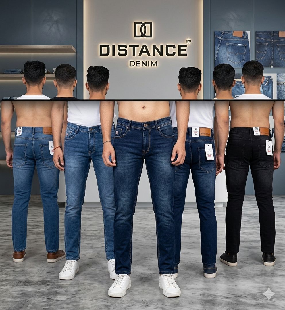 ANKEL LENGTH DISTANCE DENIM ®️