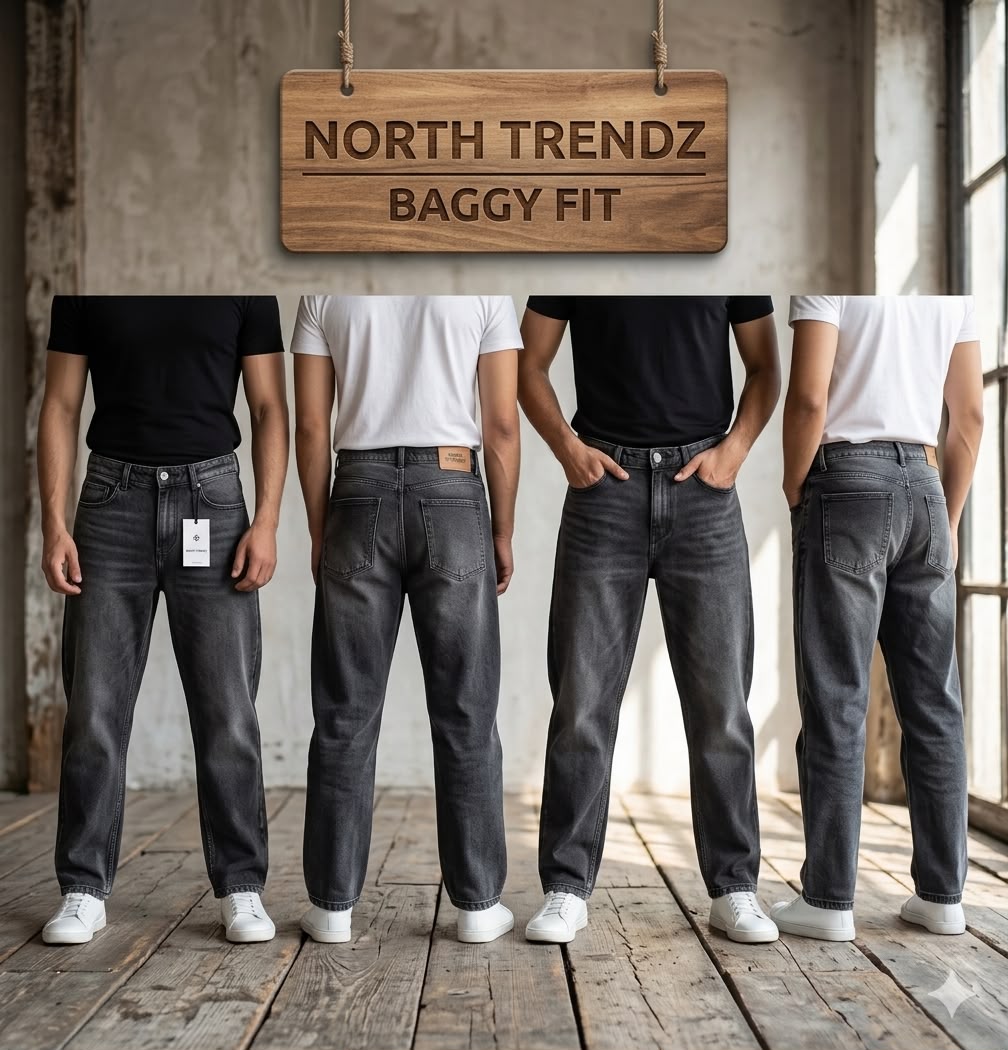 BAGGY  FIT  NORTH TRENDZ ®️