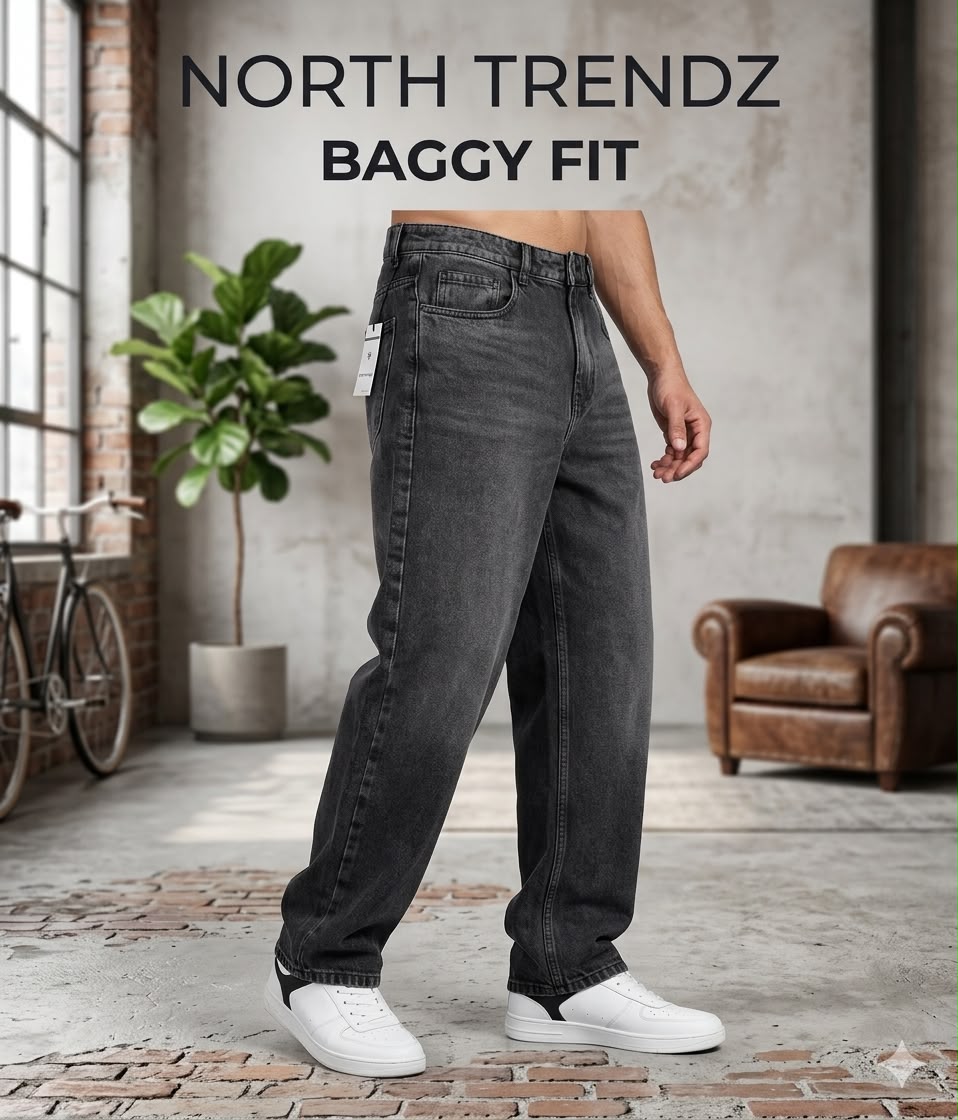 BAGGY  FIT  NORTH TRENDZ ®️