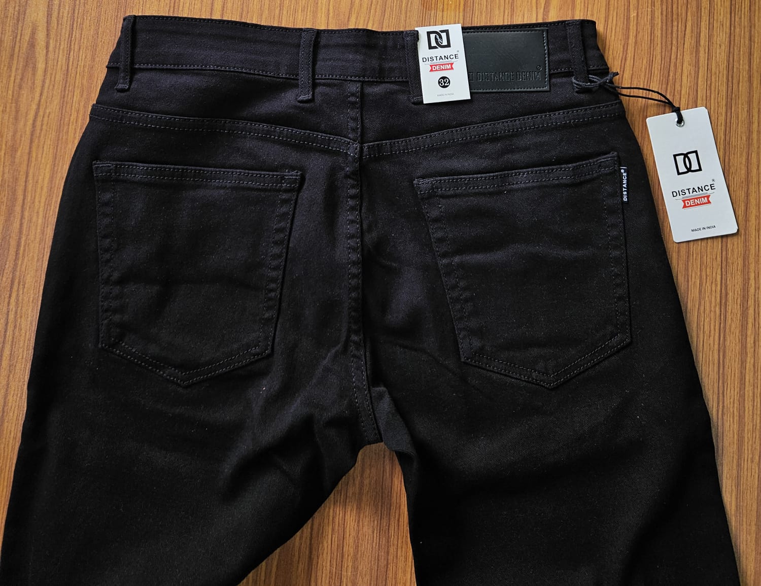 RAYMOND'S REACTIVE Z BLACK LYCRA PREMIUM QUALITY FABRIC DISTANCE DENIM ®️