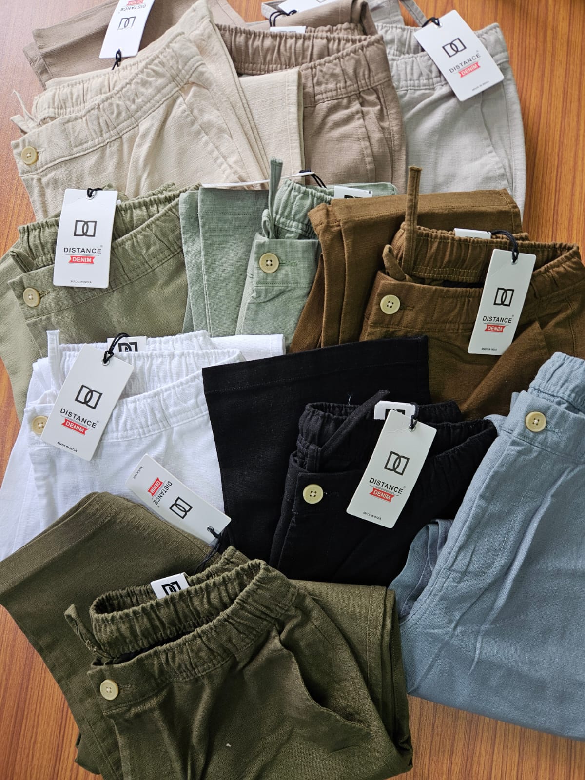 100% COTTON LINEN  NAHAR MILL PREMIUM QUALITY FABRIC  MECHANICAL LYCRA DISTANCE DENIM ®️