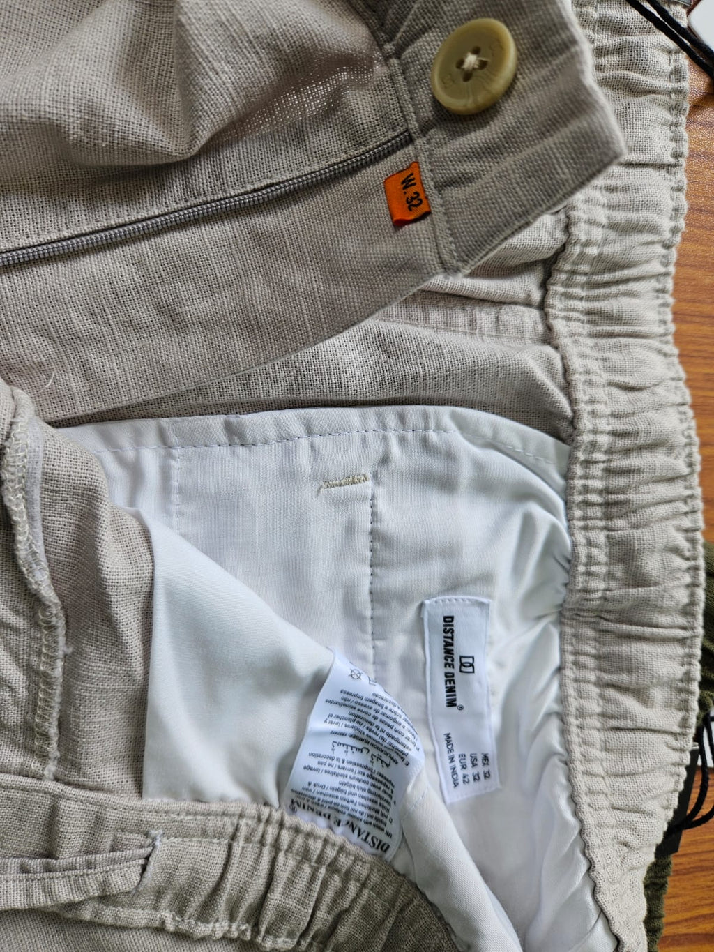 100% COTTON LINEN  NAHAR MILL PREMIUM QUALITY FABRIC  MECHANICAL LYCRA DISTANCE DENIM ®️
