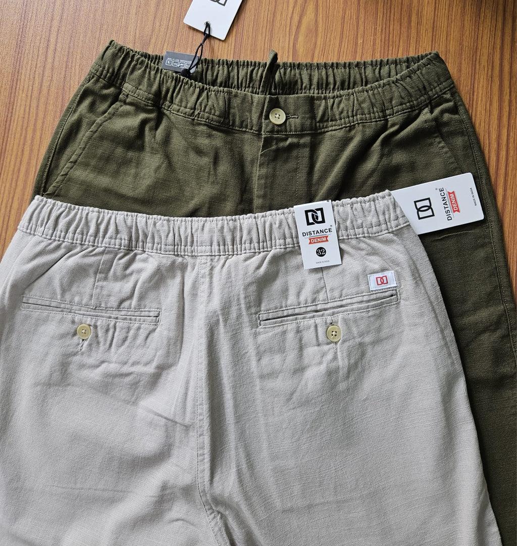 100% COTTON LINEN  NAHAR MILL PREMIUM QUALITY FABRIC  MECHANICAL LYCRA DISTANCE DENIM ®️